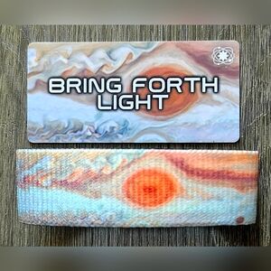 ZOX "BRING FORTH LIGHT" #587 RARE MEDIUM DIAMOND STITCH COLLECTIBLE WRISTBAND